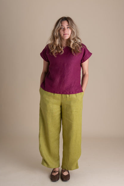 Painter Top (Updated) in Orchid