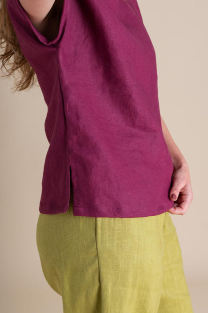 Painter Top (Updated) in Orchid