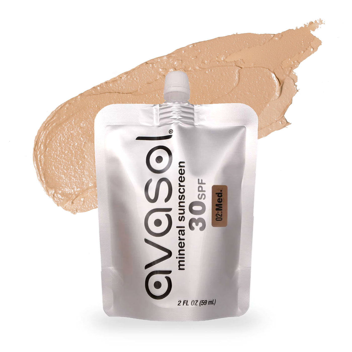 SPF 30 Tinted Zinc Mineral Sunscreen Cream - Homeland Harvest