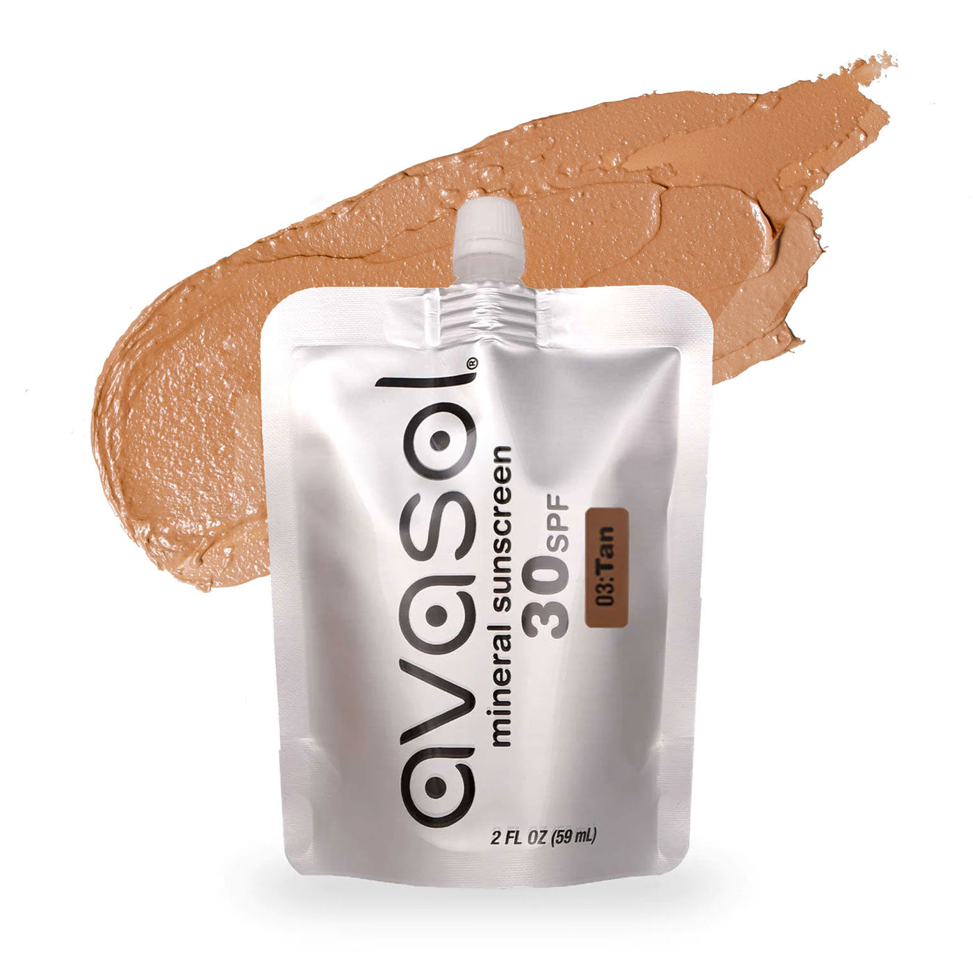 SPF 30 Tinted Zinc Mineral Sunscreen Cream - Homeland Harvest