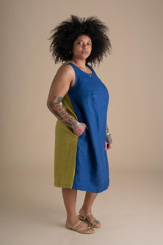 Tank Dress in Sand Dollar