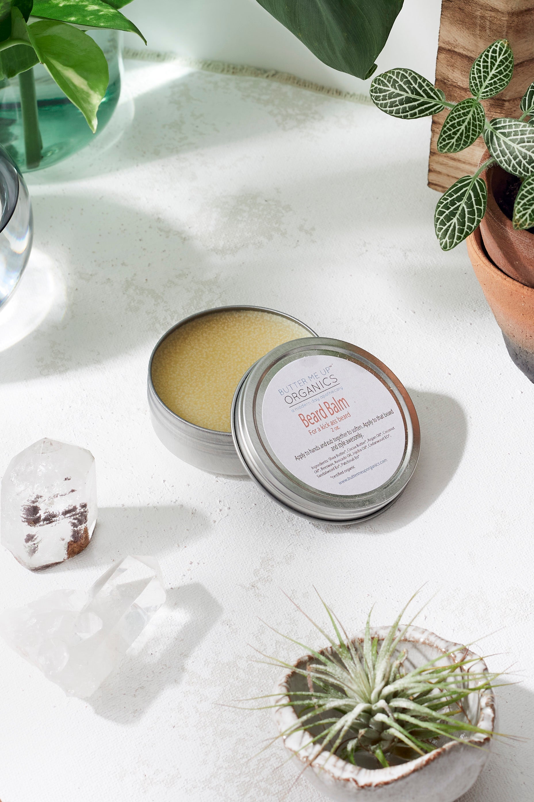Organic Beard Balm / Beard Balm / Organic Grooming / - Homeland Harvest