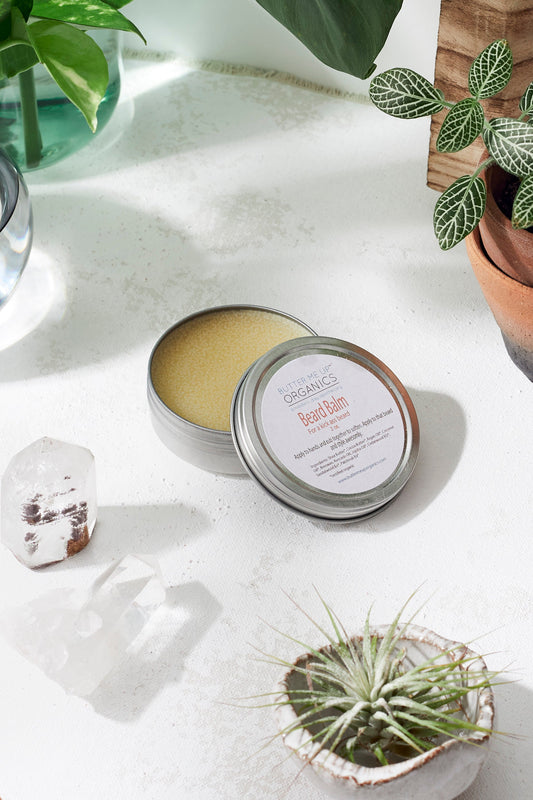 Organic Beard Balm / Beard Balm / Organic Grooming / - Homeland Harvest