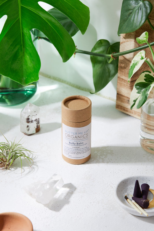 Belly Balm / Organic Pregnancy Balm / Strech Mark Balm - Homeland Harvest