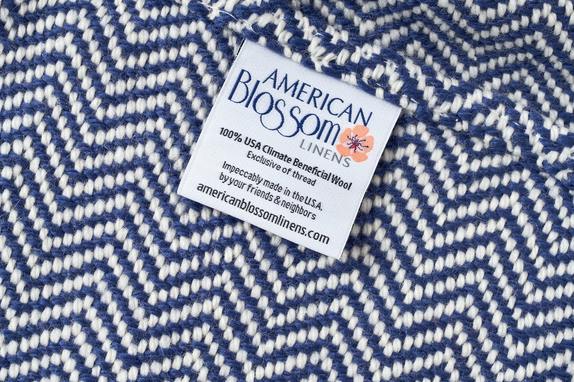 Chevron Pattern Soft Wool Throw Size Blanket - Homeland Harvest