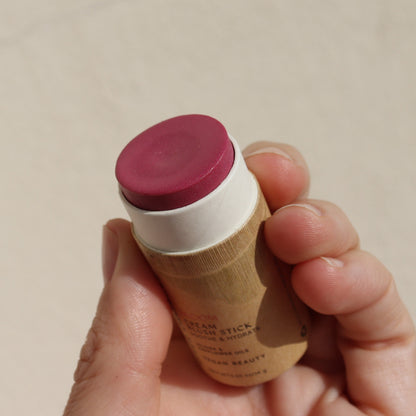 Creamy Vegan Blush Stick - Bloom - Homeland Harvest