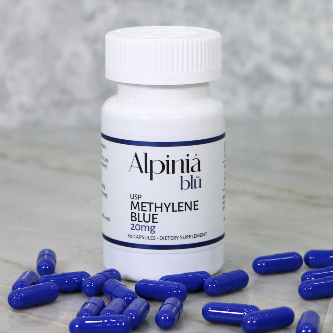 Methylene Blue Capsules – USP Grade | Choose Your Strength