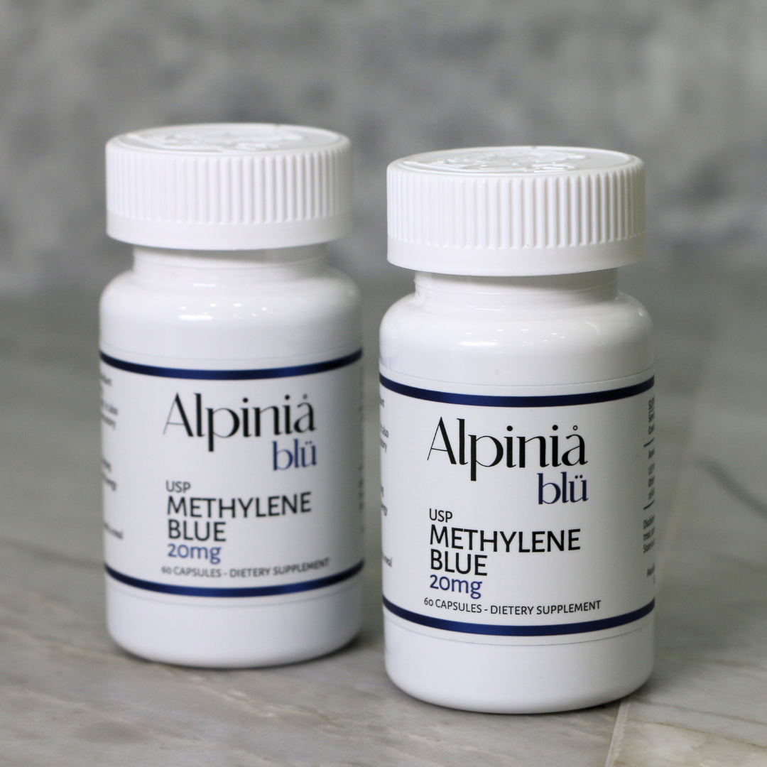 Methylene Blue Capsules – USP Grade | Choose Your Strength