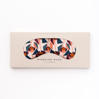 Eye Mask + Neck Wrap Bundle - Blush Florence - Homeland Harvest