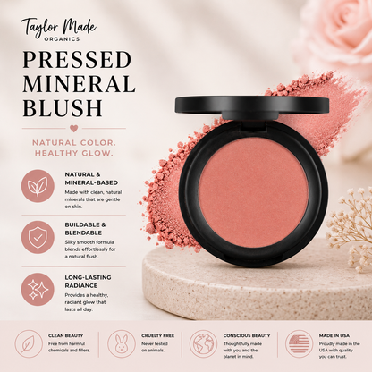 Blush | pressed + organic