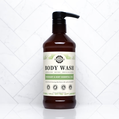 Moisturizing Body Wash | Rosemary & Mint - Homeland Harvest
