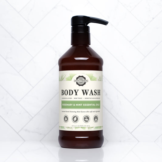 Moisturizing Body Wash | Rosemary & Mint - Homeland Harvest