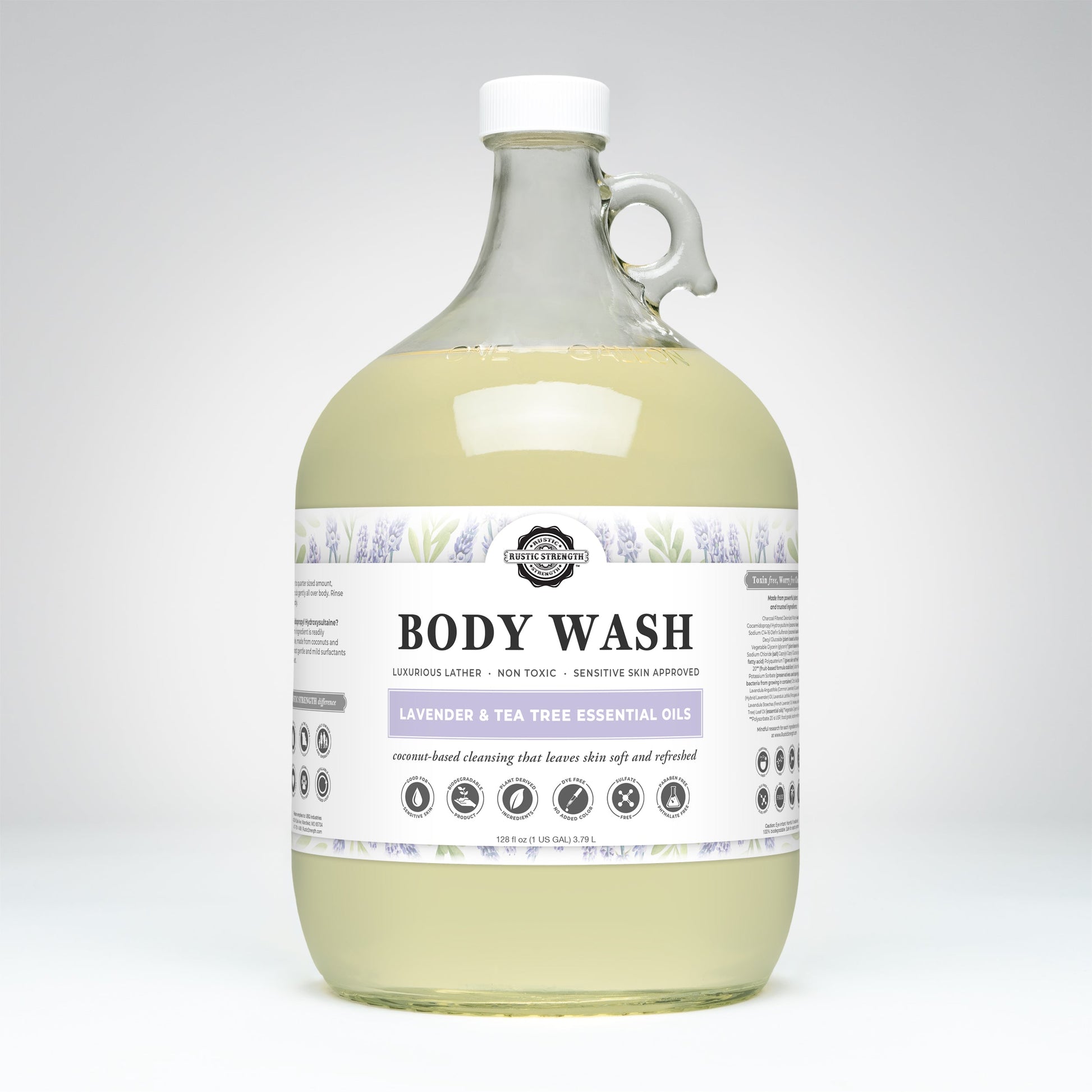 Moisturizing Body Wash | Lavender & Tea Tree - Homeland Harvest