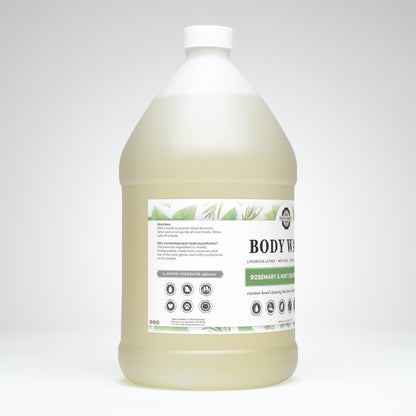 Moisturizing Body Wash | Rosemary & Mint - Homeland Harvest