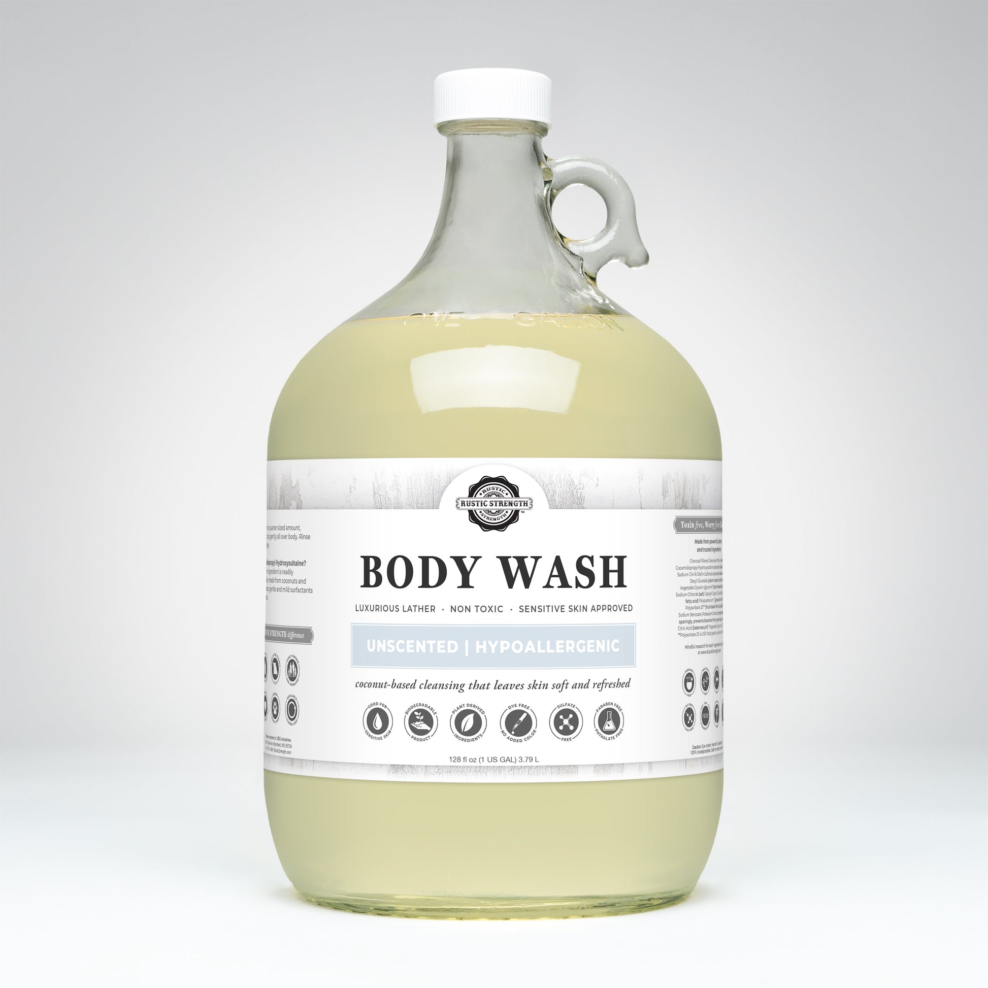 Moisturizing Body Wash | Unscented - Homeland Harvest