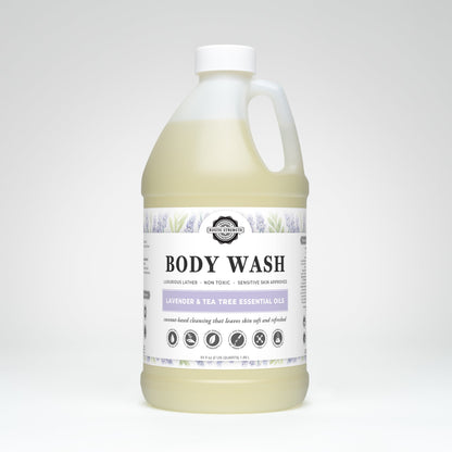 Moisturizing Body Wash | Lavender & Tea Tree - Homeland Harvest