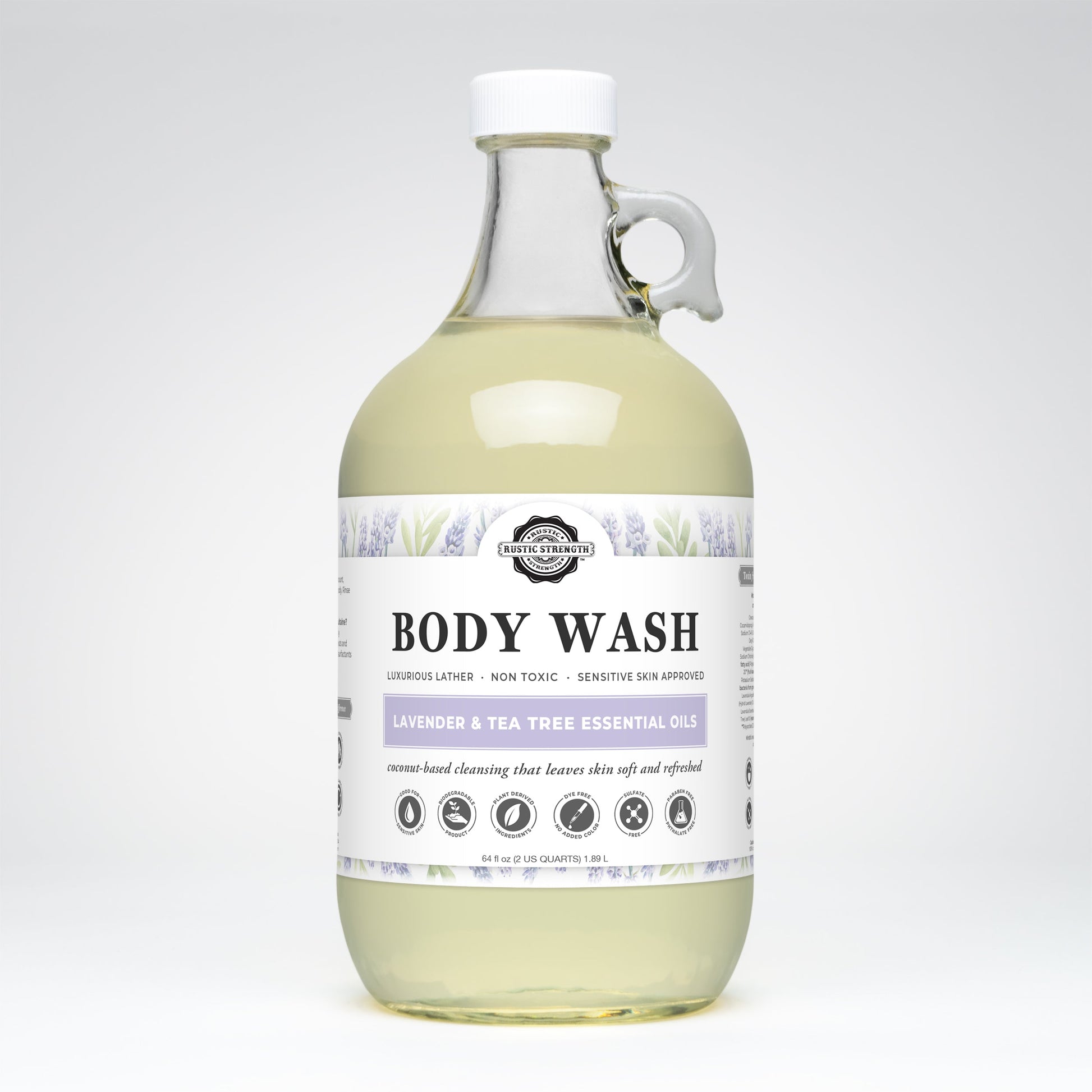 Moisturizing Body Wash | Lavender & Tea Tree - Homeland Harvest
