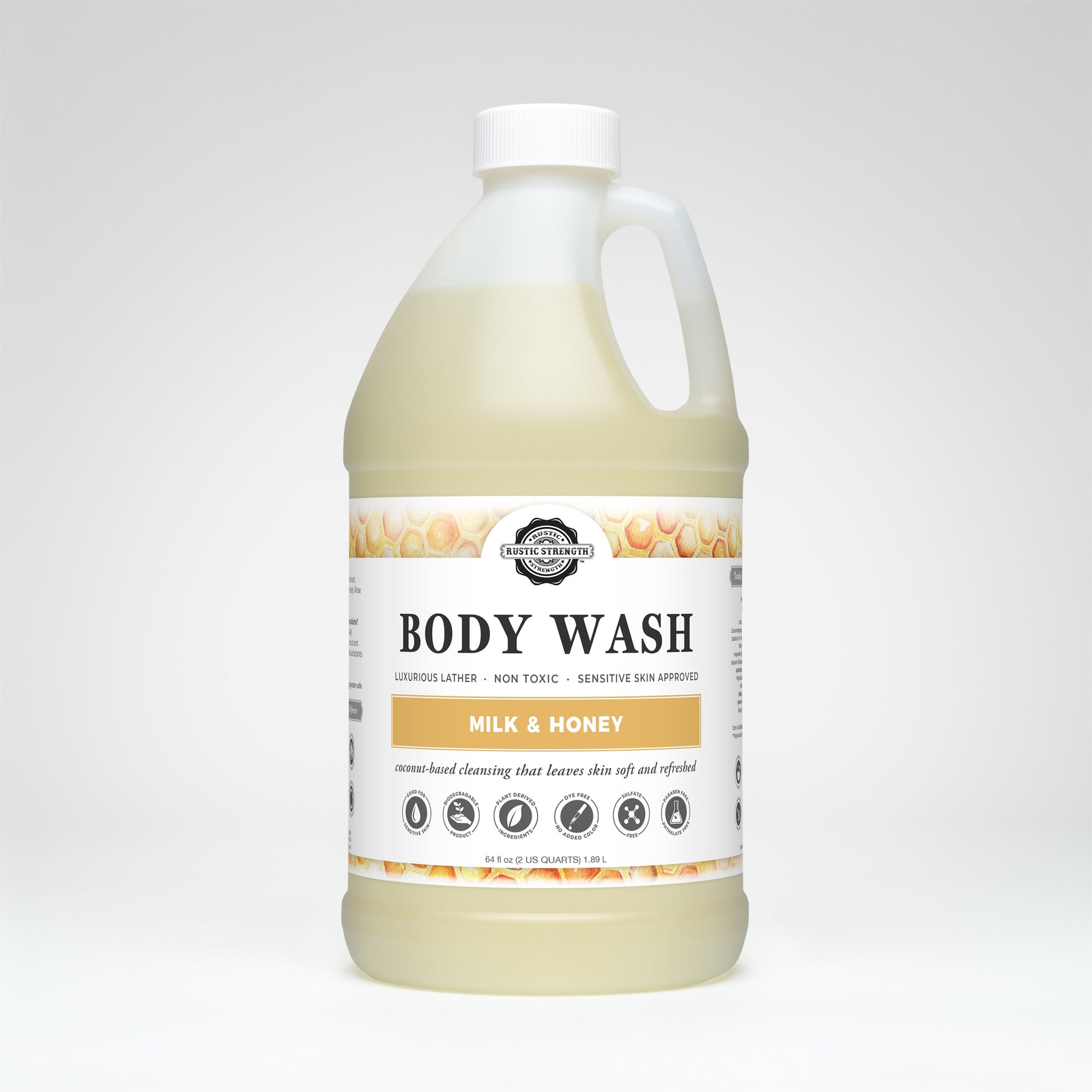 Moisturizing Body Wash | Milk & Honey - Homeland Harvest