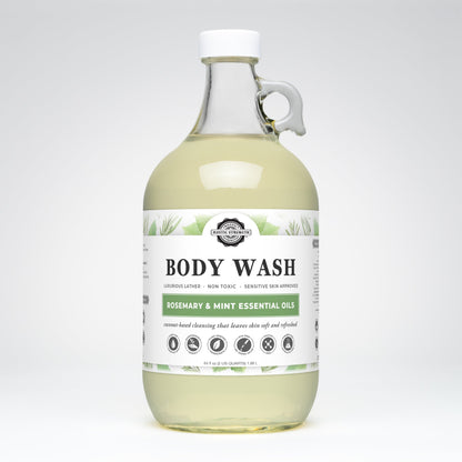 Moisturizing Body Wash | Rosemary & Mint - Homeland Harvest