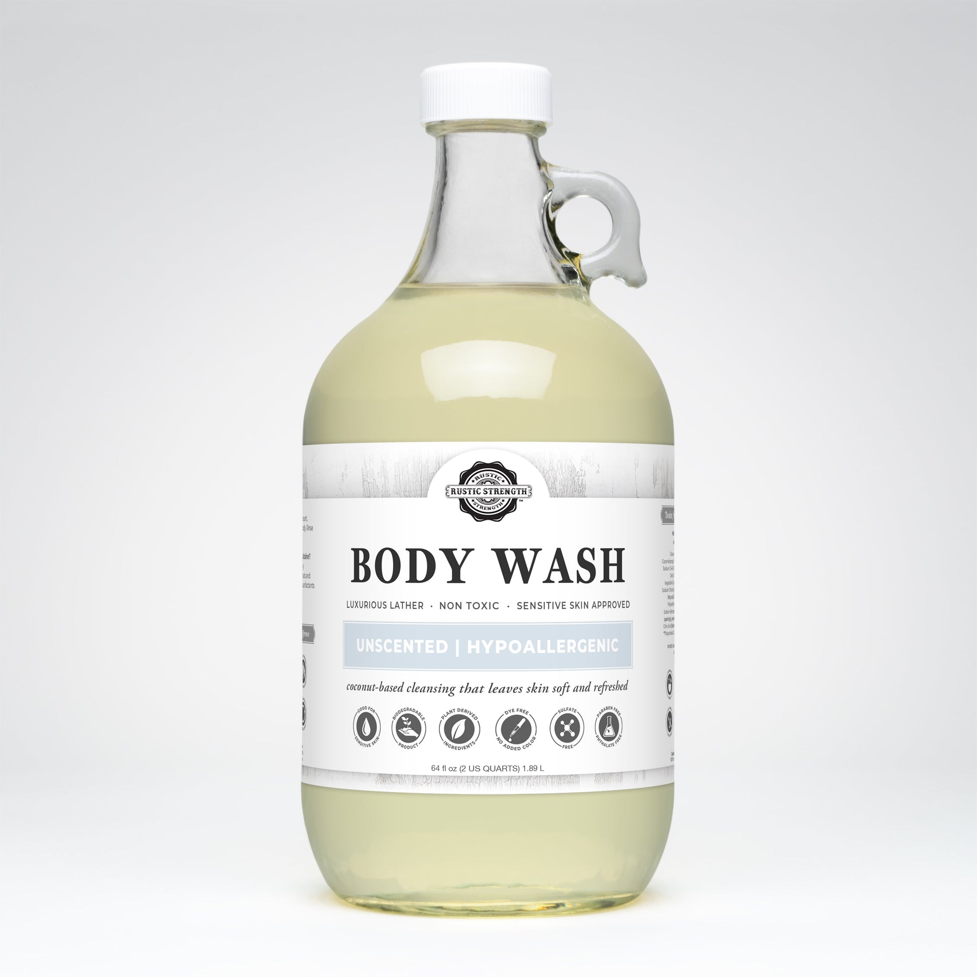 Moisturizing Body Wash | Unscented - Homeland Harvest