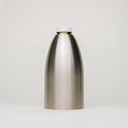 16 oz Stainless Steel Keeper Bottle | Metal Cap - Homeland Harvest