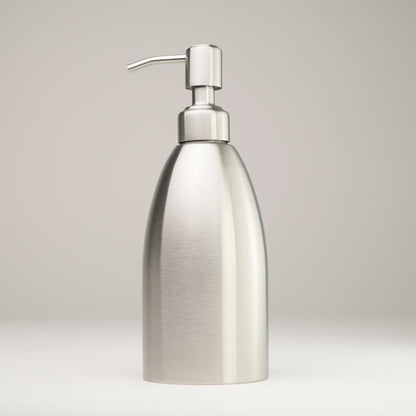 16 oz Stainless Steel Keeper Bottle | Stainless Steel Pump - Homeland Harvest