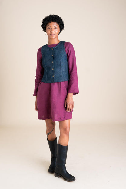 Garden Dress in Orchid