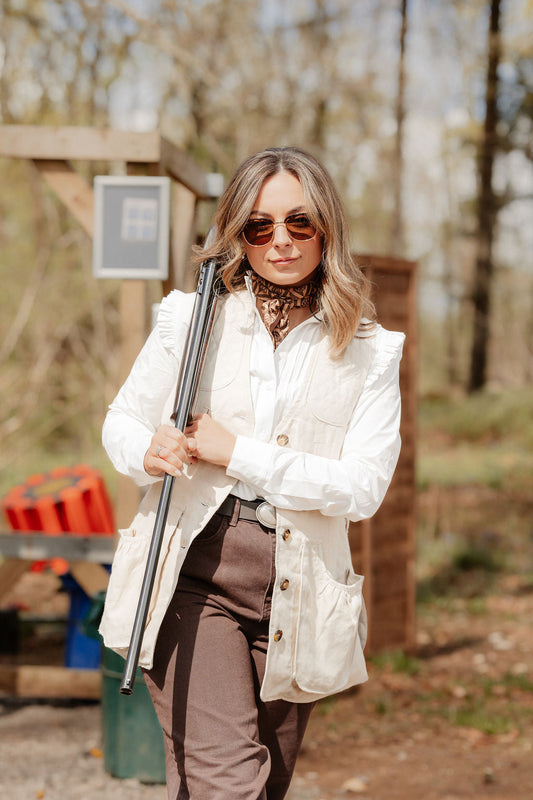Greenbrier Linen Country to Clays Vest - Homeland Harvest