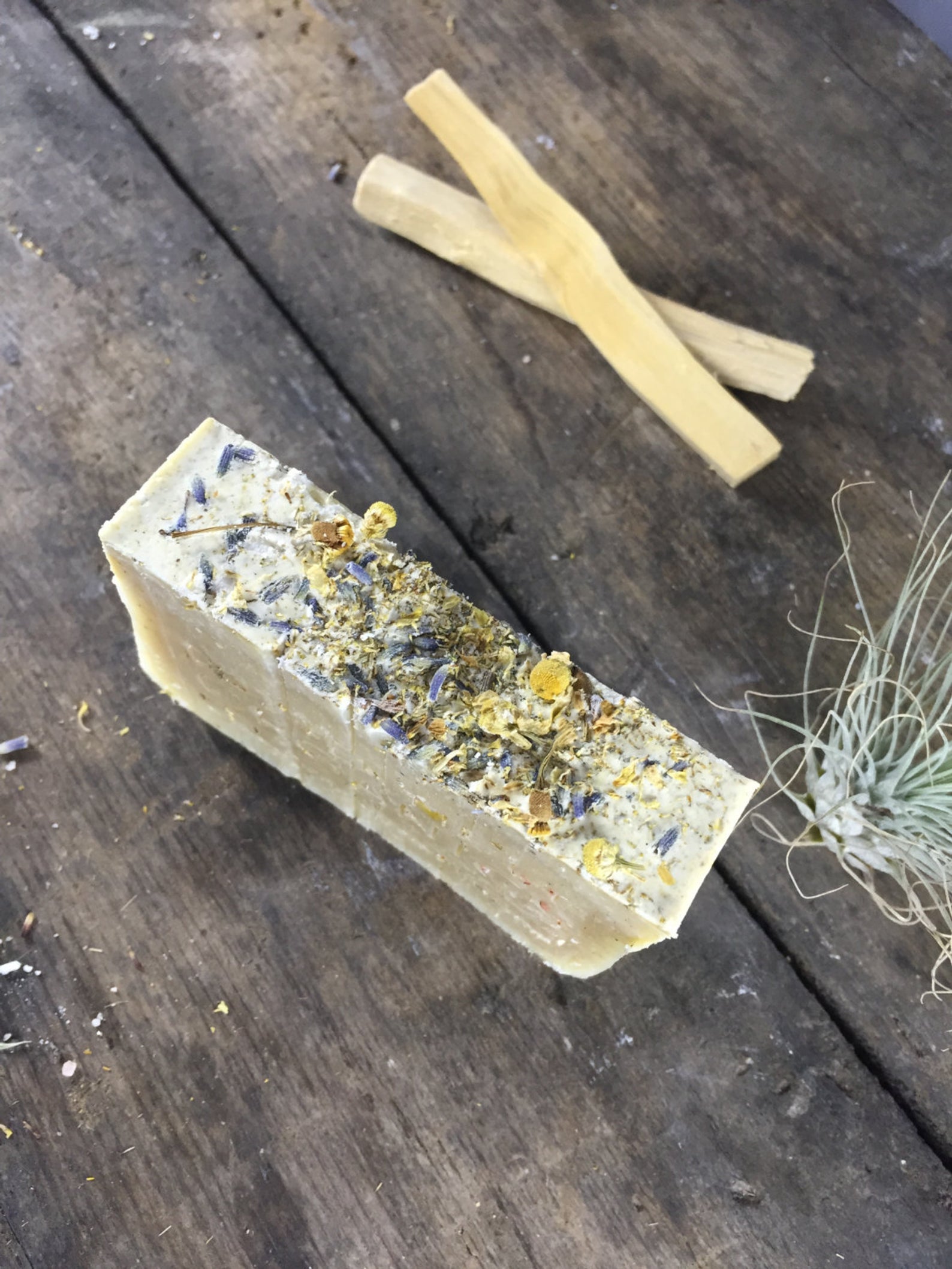 Calming Lavender and Chamomile Vegan Soap - Homeland Harvest