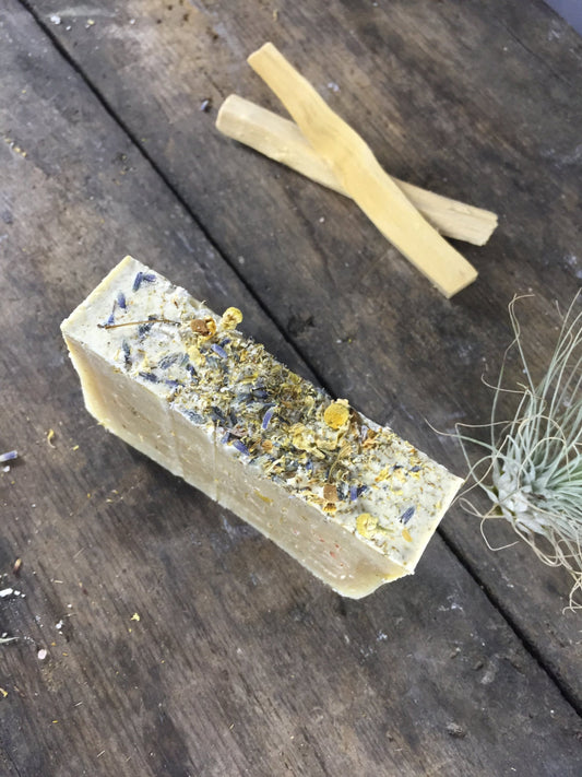 Calming Lavender and Chamomile Vegan Soap - Homeland Harvest