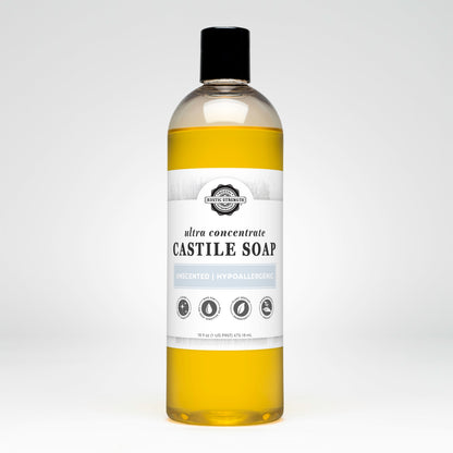 Castile Soap - Ultra Concentrate | Unscented - Homeland Harvest