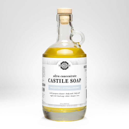 Castile Soap - Ultra Concentrate | Unscented - Homeland Harvest