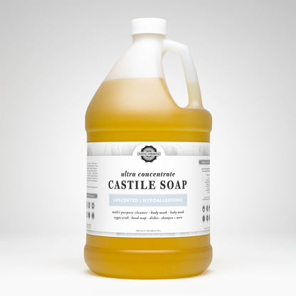 Castile Soap - Ultra Concentrate | Unscented - Homeland Harvest