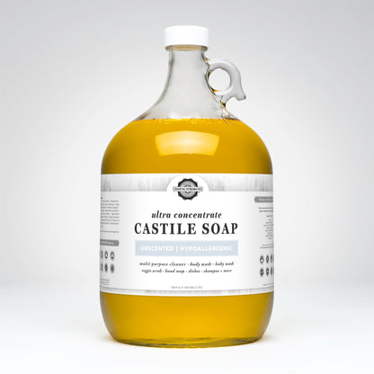 Castile Soap - Ultra Concentrate | Unscented - Homeland Harvest