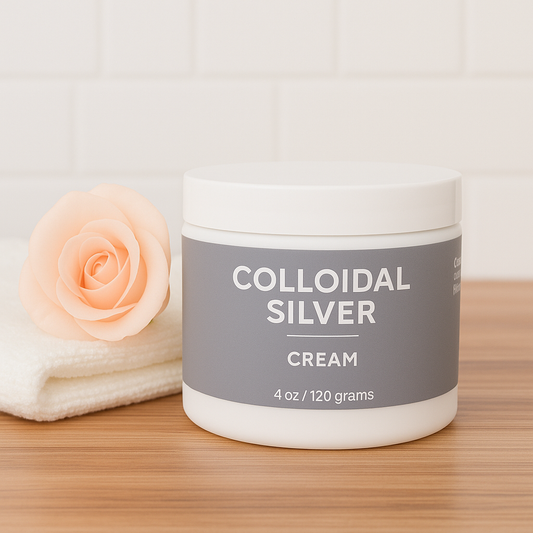 Colloidal Silver Organic Cream - Homeland Harvest