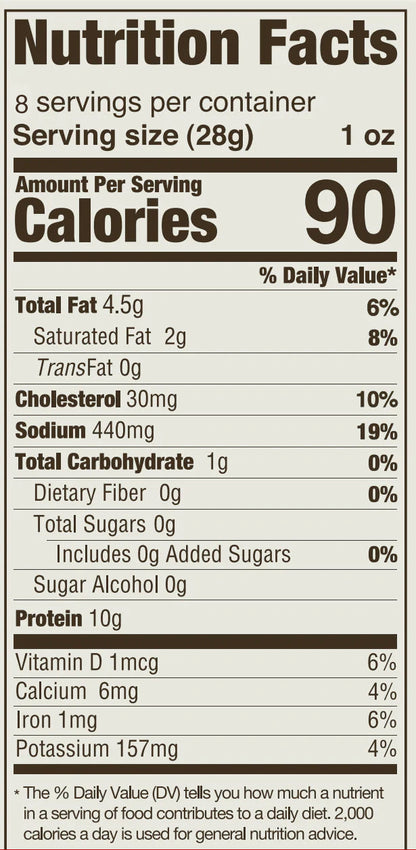 8 oz Spicy Chili Beef Biltong Slab