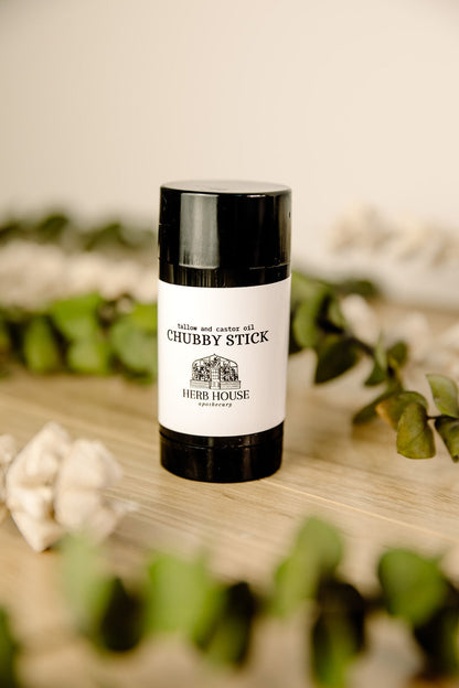 Tallow and Castor Oil Chubby Stick - Homeland Harvest