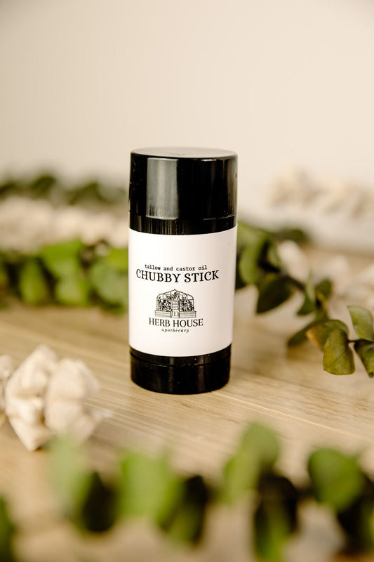 Tallow and Castor Oil Chubby Stick - Homeland Harvest