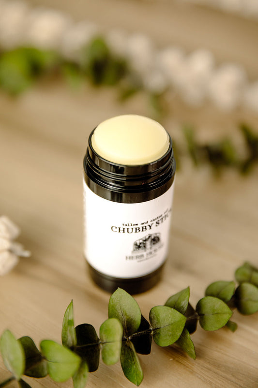 Tallow and Castor Oil Chubby Stick - Homeland Harvest