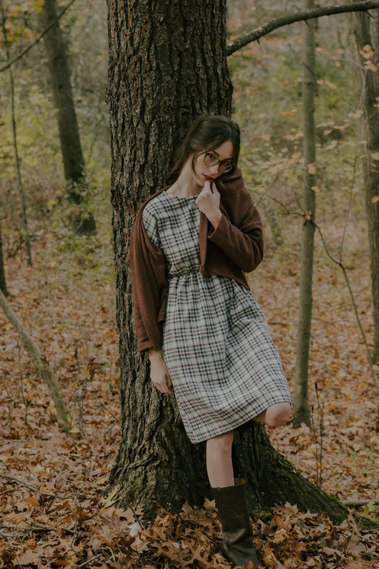 Clara Dress in Grove