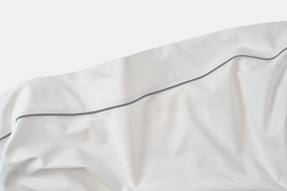 Cotton Piping Design Bed Sheet Set - Homeland Harvest