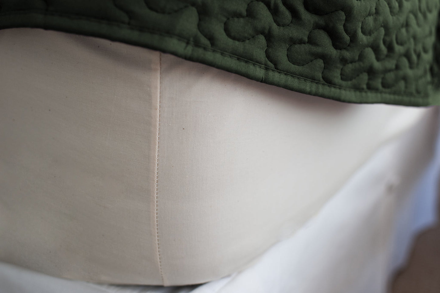 Cotton Single [Separate] Fitted Bed Sheet - Homeland Harvest