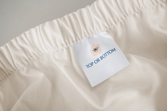 Cotton Single [Separate] Fitted Bed Sheet - Homeland Harvest
