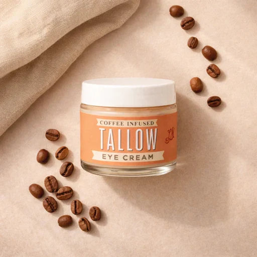 Natural Tallow Eye Cream | Caffeine Under Eye Cream