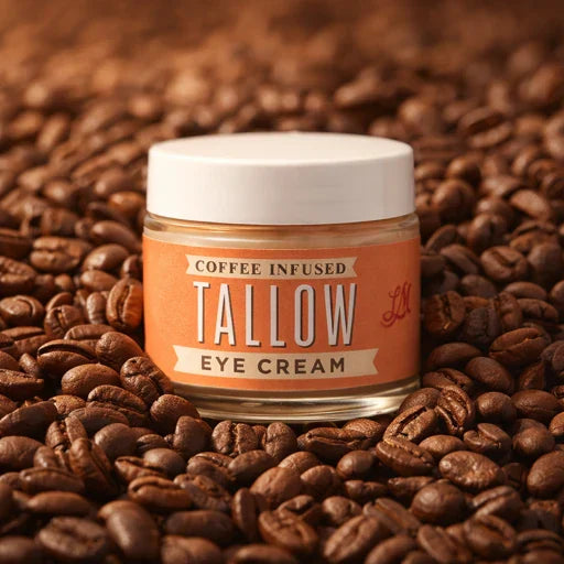 Natural Tallow Eye Cream | Caffeine Under Eye Cream