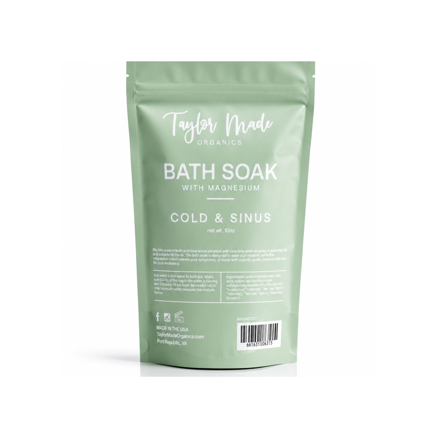 Bath Soak | SLS, Dye and Fragrance Free