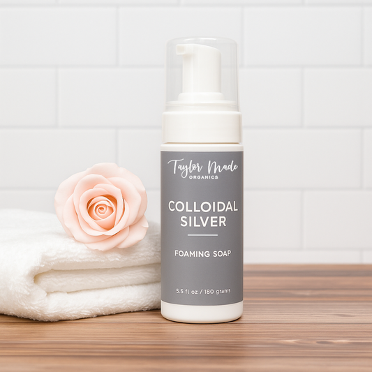 Colloidal Silver Organic Foaming Soap | sulfate-free - Homeland Harvest