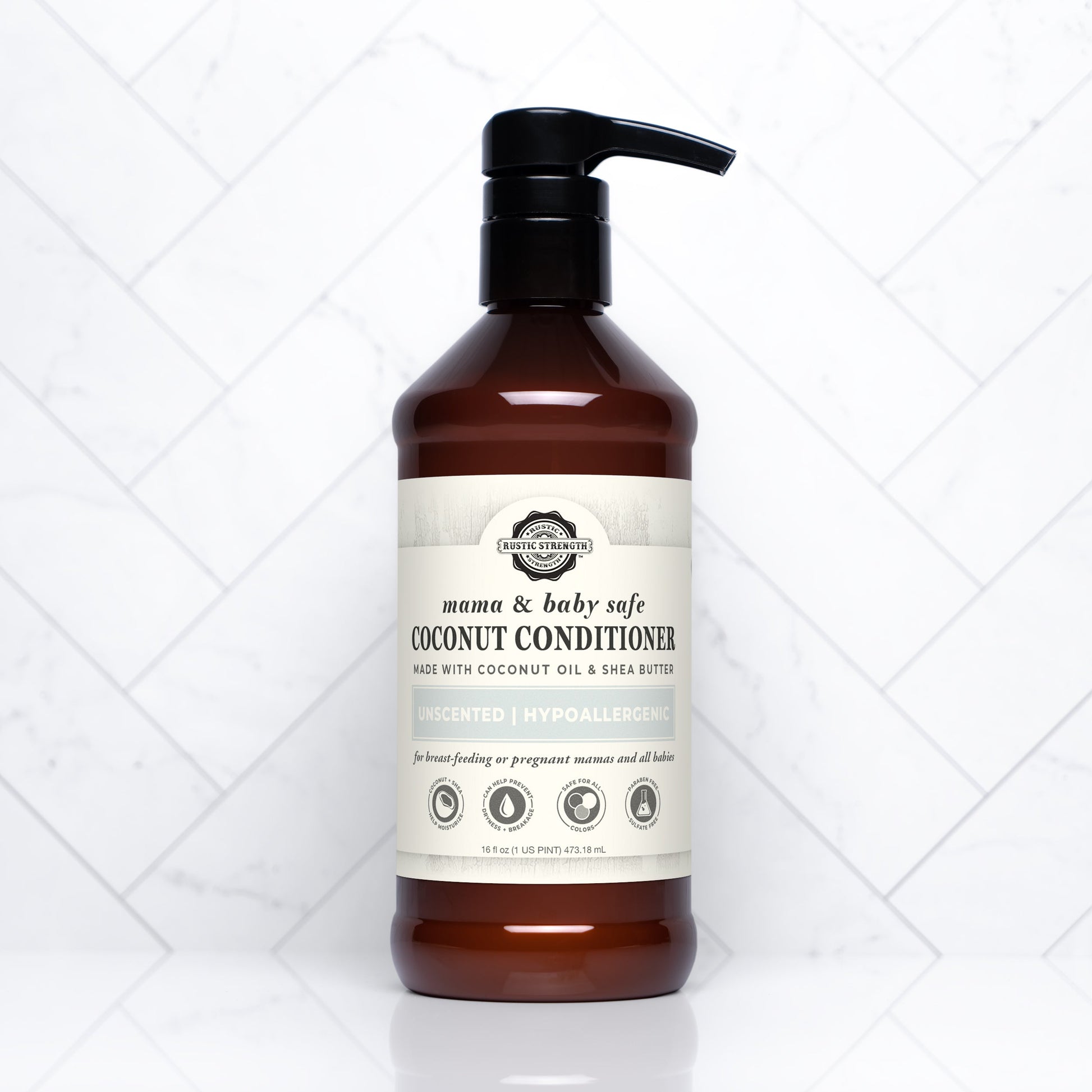 Coconut Conditioner | Mama + Baby Safe - Homeland Harvest