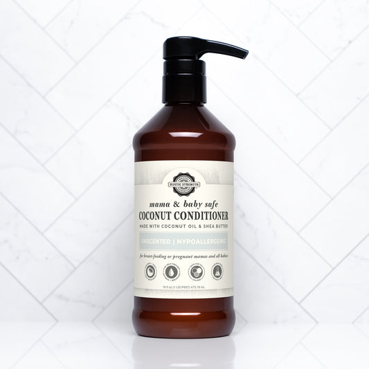 Coconut Conditioner | Mama + Baby Safe - Homeland Harvest