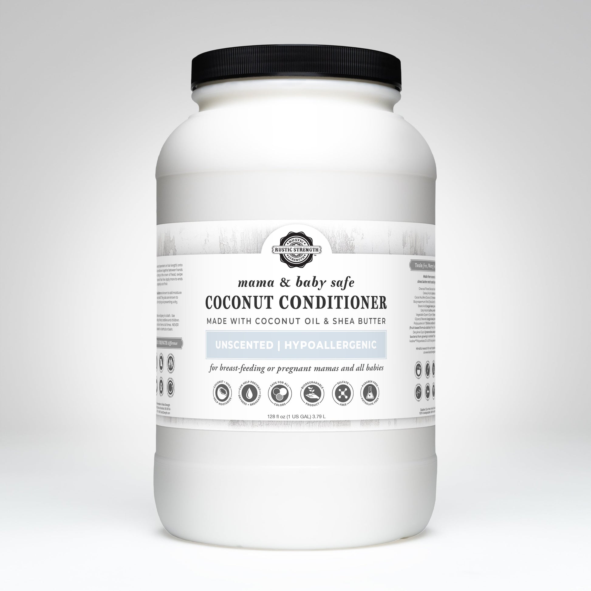 Coconut Conditioner | Mama + Baby Safe - Homeland Harvest